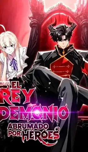 El rey demonio es superado por los heroes