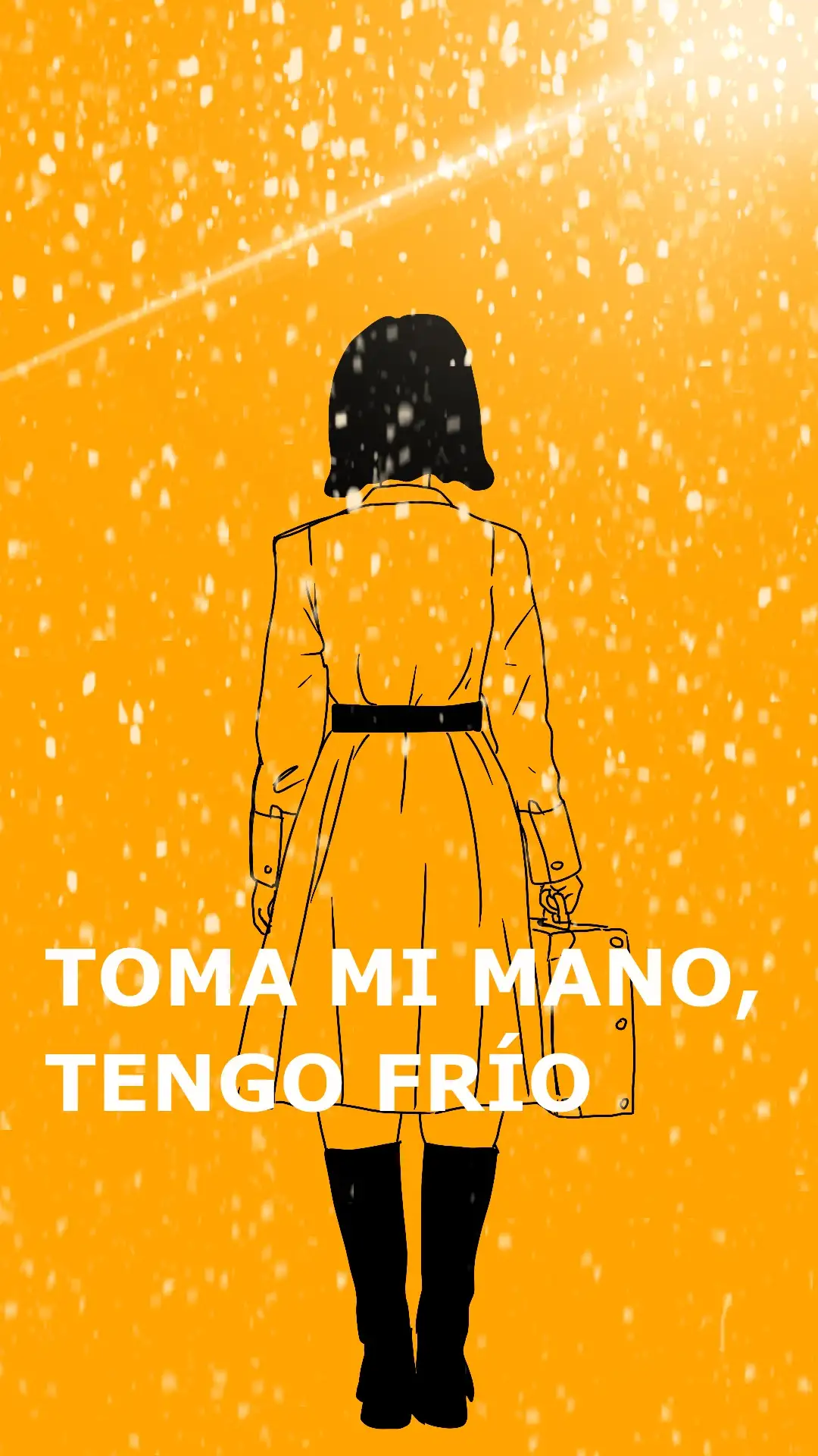 Toma mi mano, tengo frio