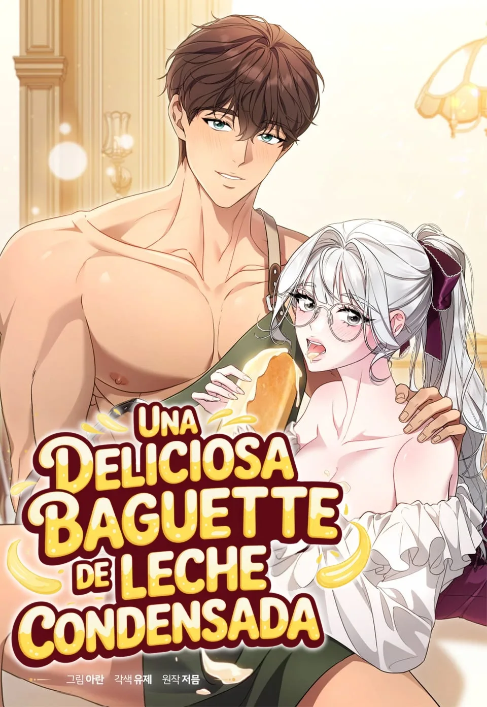 Deliciosa baguette de leche condensada