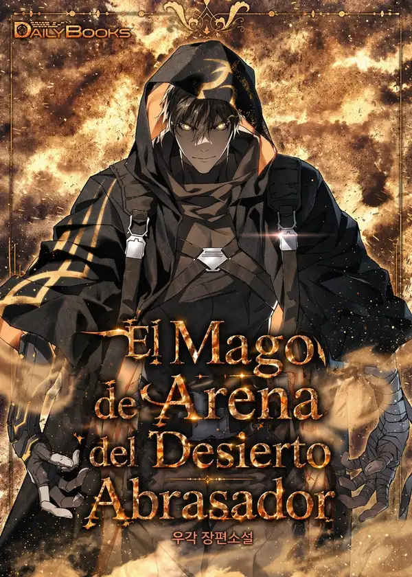 El mago de arena del desierto abrasador