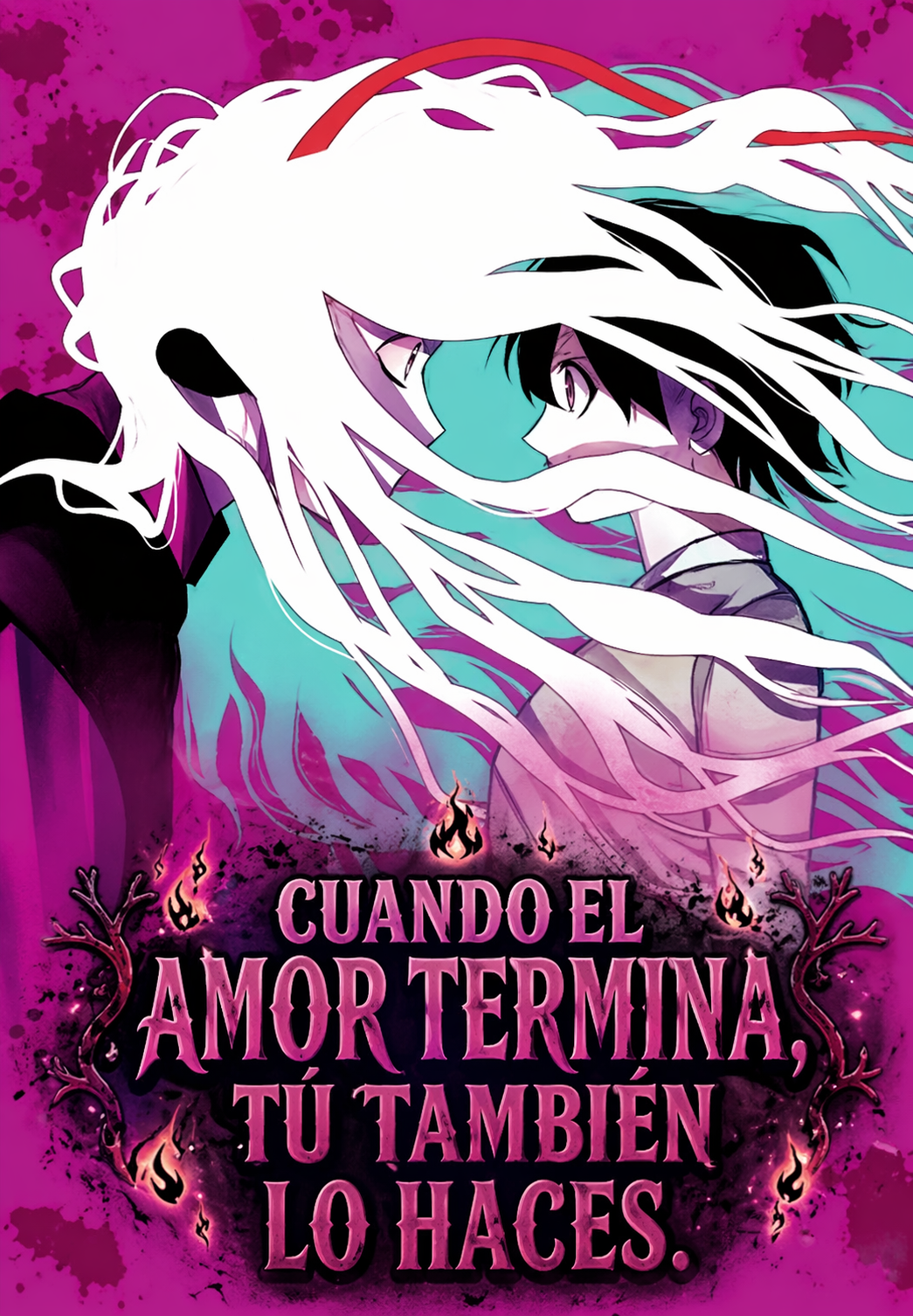 Cuando el amor termina, tú también lo haces.