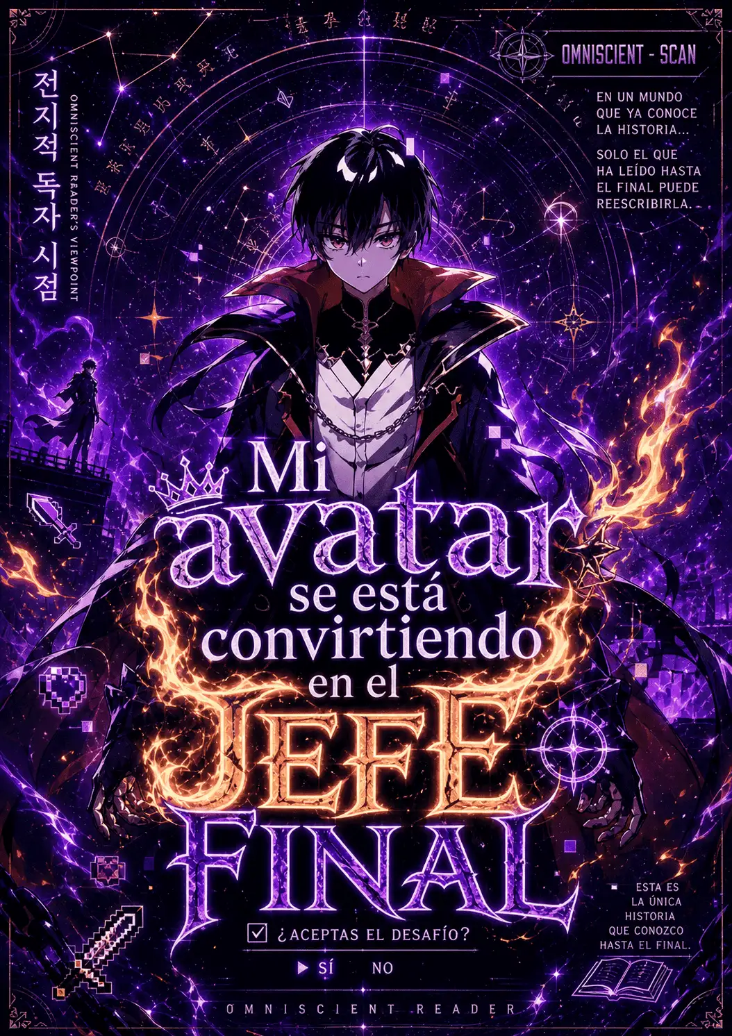¡Mi avatar se esta convirtiendo en el jefe final!!