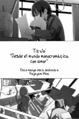 Monokuro No Sekai Kara, Ai O Komete